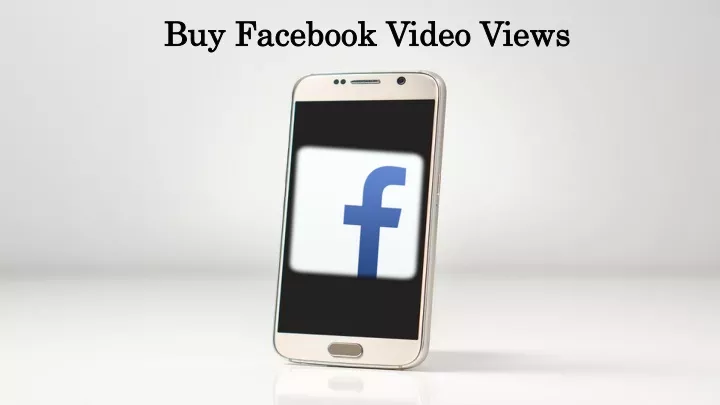 buy facebook video views