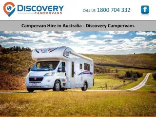 Campervan Hire in Australia - Discovery Campervans
