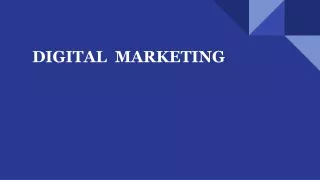 Digital Marketing