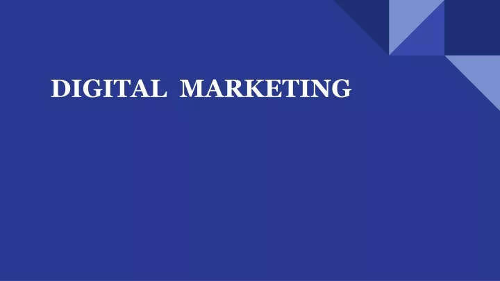 digital marketing