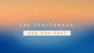Car Deal Canada | Bad Credit Car Loans Edmonton