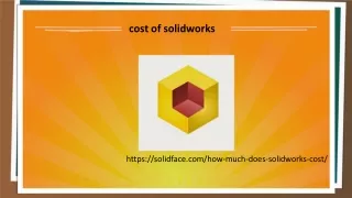 cost of solidworks