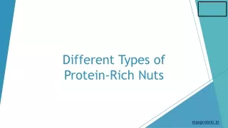 Different Types of Protein-Rich Nuts