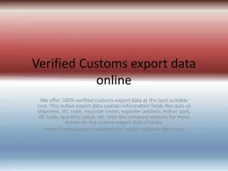 Choose the best trading path with custom export data