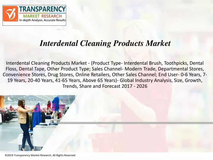 interdental cleaning products market