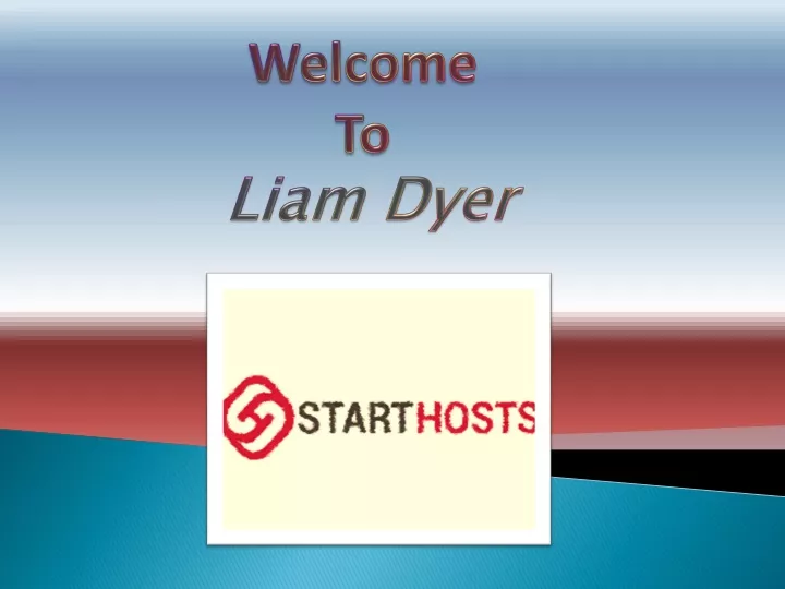 welcome to liam dyer