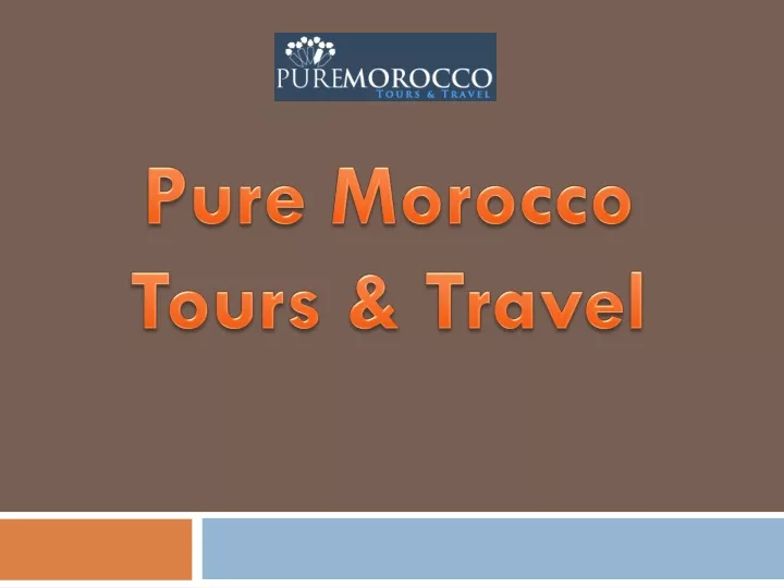 pure morocco tours travel