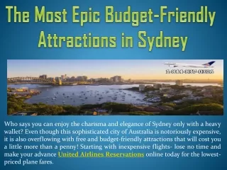 The Most Epic Budget-Friendly Attractions in Sydney