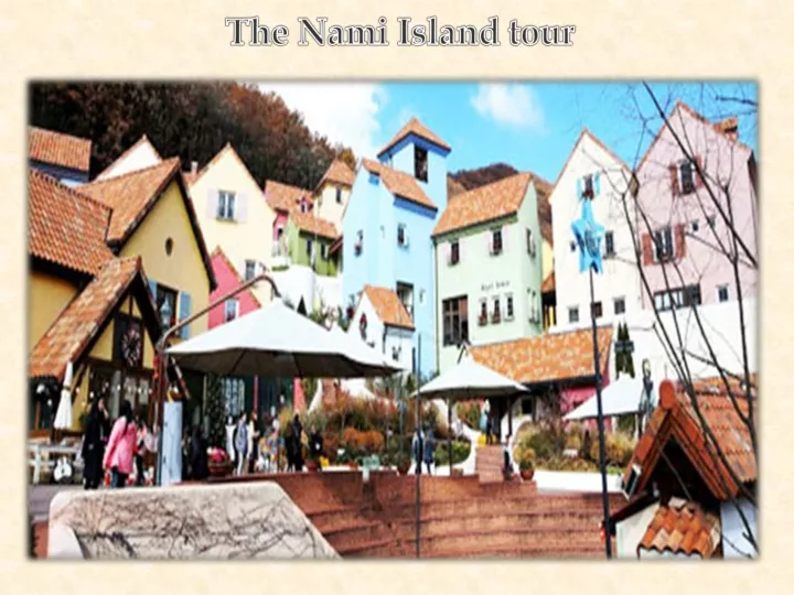 the nami island tour