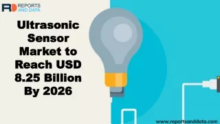 Ultrasonic Sensor Market  Data And Industry Research Report 2019-2026