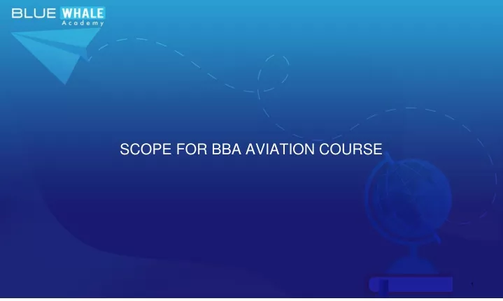 scope for bba aviation course