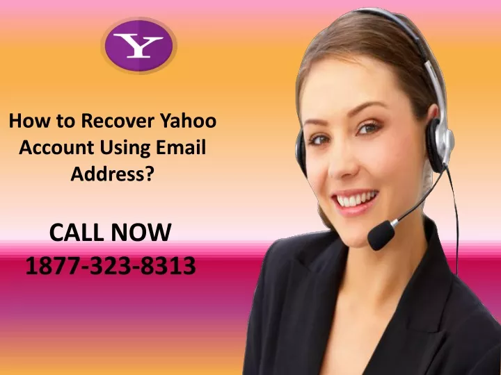 how to recover yahoo account using email address