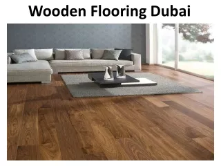 Wooden Flooring In Abu Dhabi