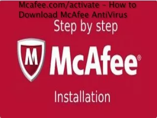 www.mcafee.com/activate - Enter your 25-digit activation code