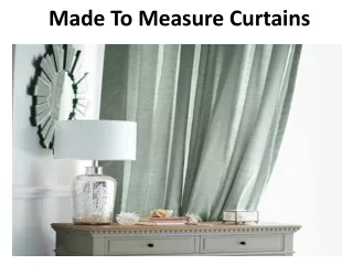 Made To Measure Curtains In Abu Dhabi
