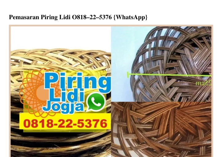 pemasaran piring lidi o818 22 5376 whatsapp