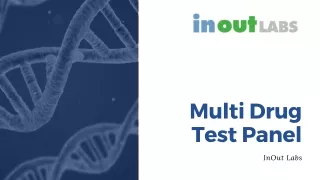 Multi Drug Test Panel - InOut Labs