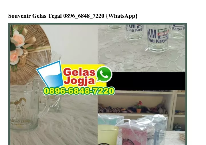 souvenir gelas tegal 0896 6848 7220 whatsapp