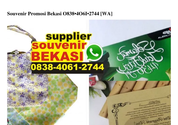 souvenir promosi bekasi o838 4o6i 2744 wa