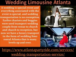 Looking For Limo Rental Service Atlanta Contact Atlanta Party Ride