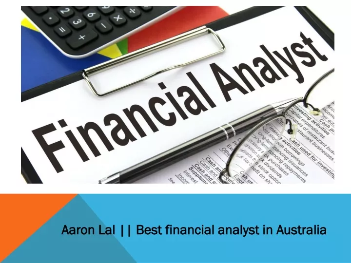 aaron lal best financial analyst in australia