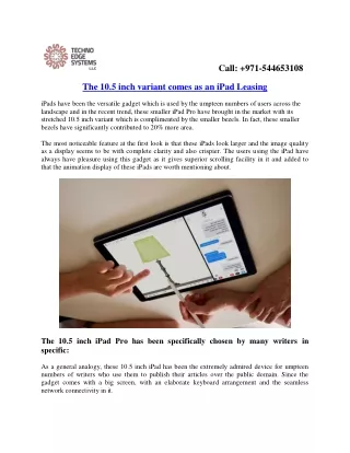 iPad Lease | iPad Repair Dubai | iMac Repair in Dubai