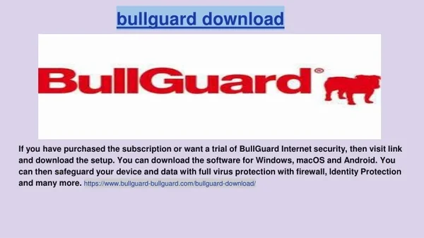 PPT - bullguard login PowerPoint Presentation, free download - ID:9760063