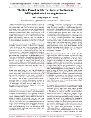 international journal of trend in scientific