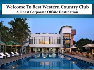 Best Western Country Club Resort in Manesar