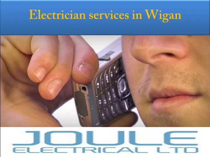 electrician services in wigan