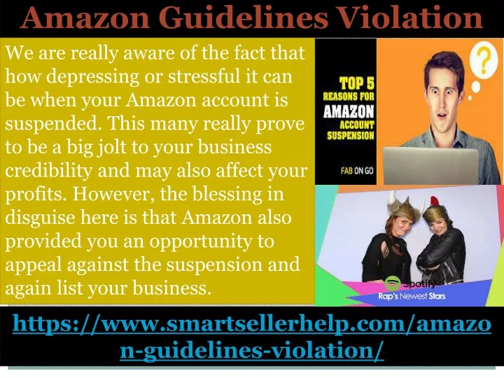 amazon guidelines violation