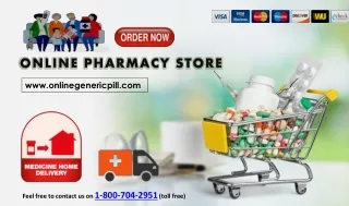 Best online pharmacy store | Onlinegenericpillrx.com