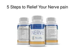 5 Steps to Relief Your Nerve pain
