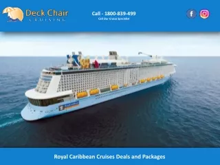 Royal Caribbean Cruises Deals and Packages