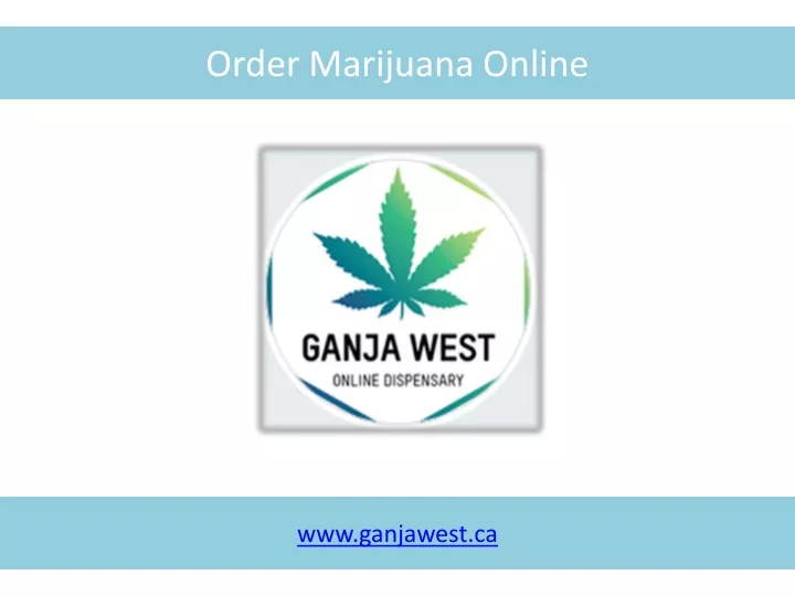 order marijuana online