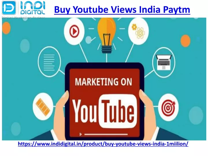 buy youtube views india paytm