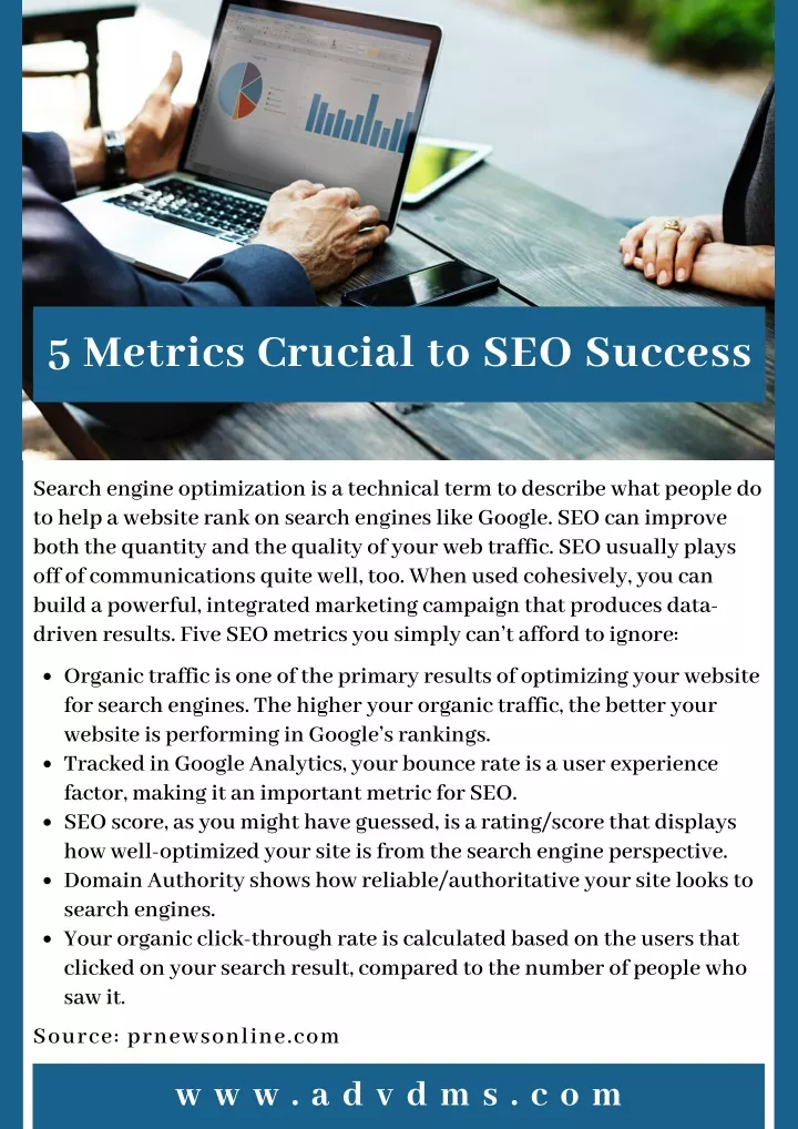 5 metrics crucial to seo success