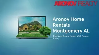 Aronov Homes Rental Montgomery AL