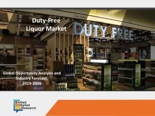 duty-free liquor market - Industry Overview, 2026