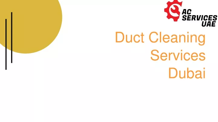duct cleaning s ervices d ubai