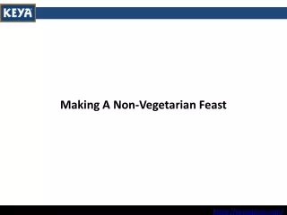 Making A Non-Vegetarian Feast