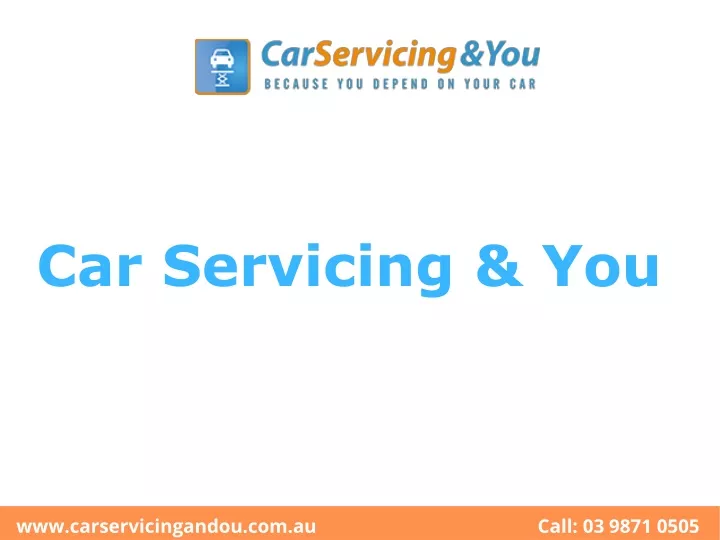 car servicing you