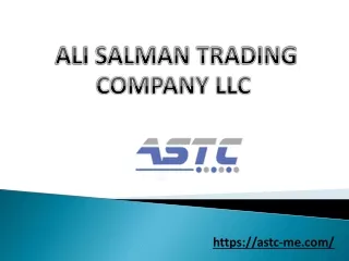 ALI SALMAN TRADING COMPANY LLC