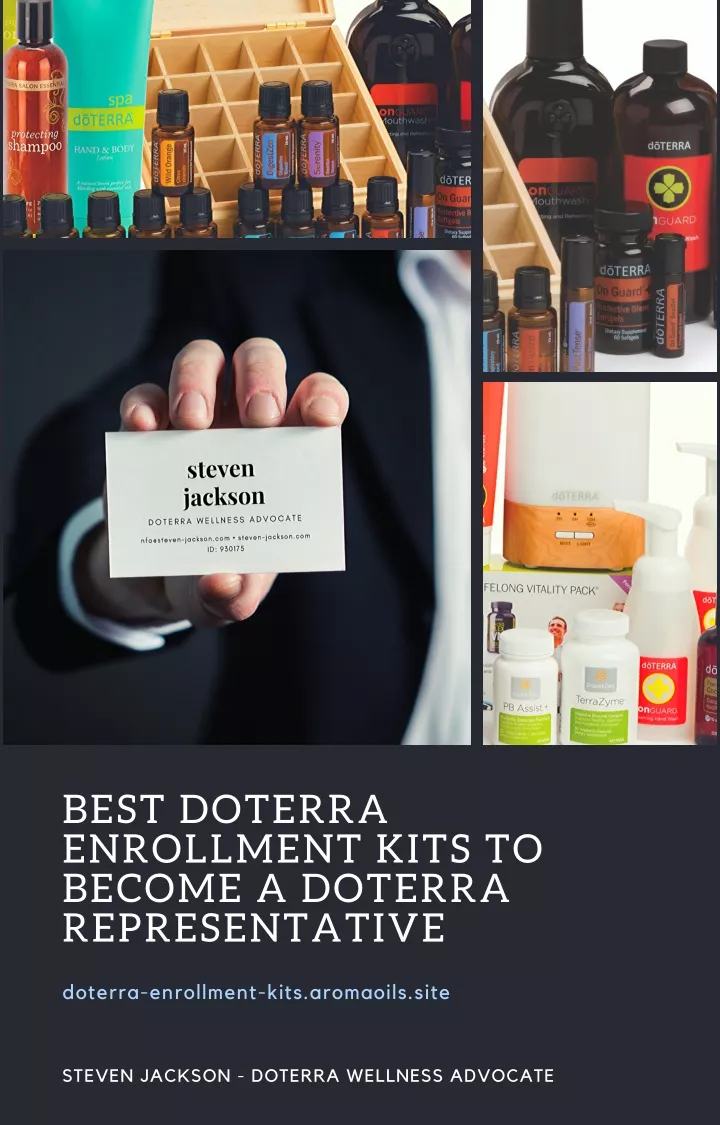 best doterra enrollment kits to become a doterra