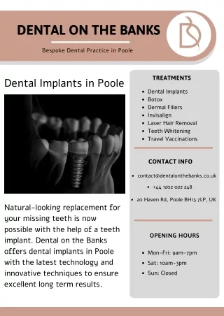 Dental Implants Poole