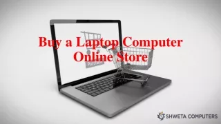 Buy a Laptop Computer Online Store