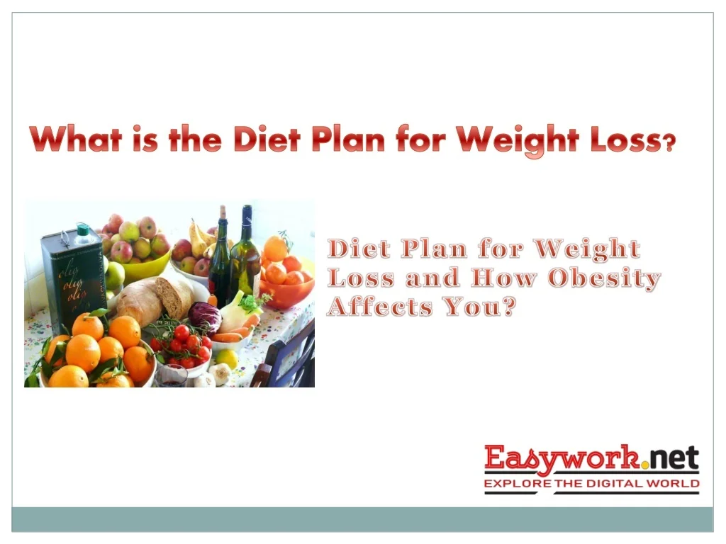 PPT - Diet Plan for Weight Loss PowerPoint Presentation, free download ...