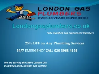 fully qualified and experienced plumbers