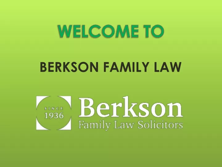 berkson family law