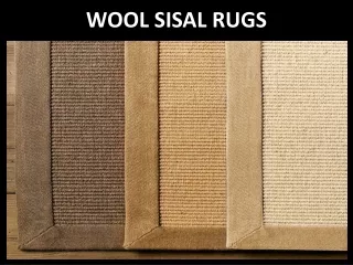 Wool Sisal Rugs In Dubai